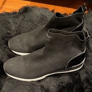 Michael Kors Black Slip-On Sneakers